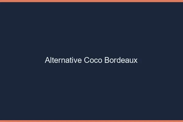 Alternative Coco Bordeaux