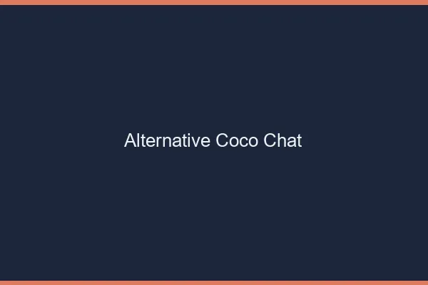 Alternative à Coco chat