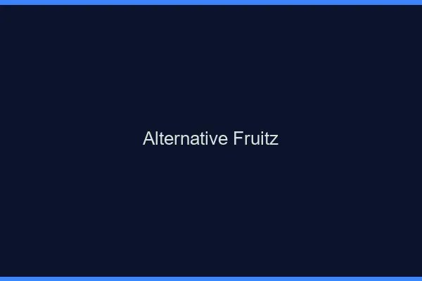 Alternative Fruitz 2026