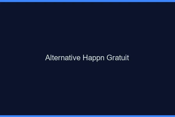 Alternative Happn gratuit