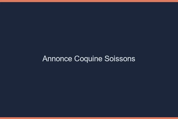 Annonce coquine Soissons