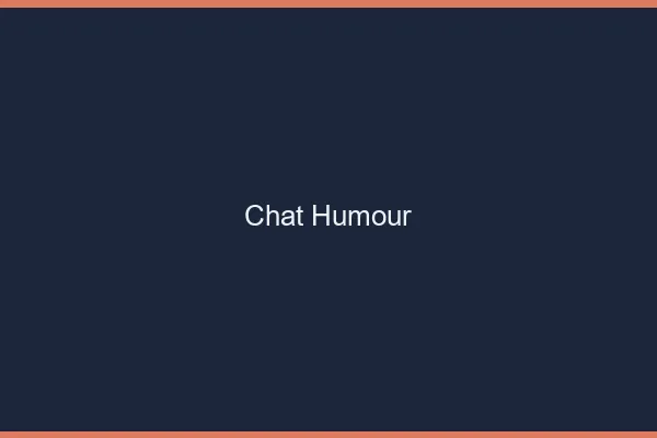 Chat humour gratuit