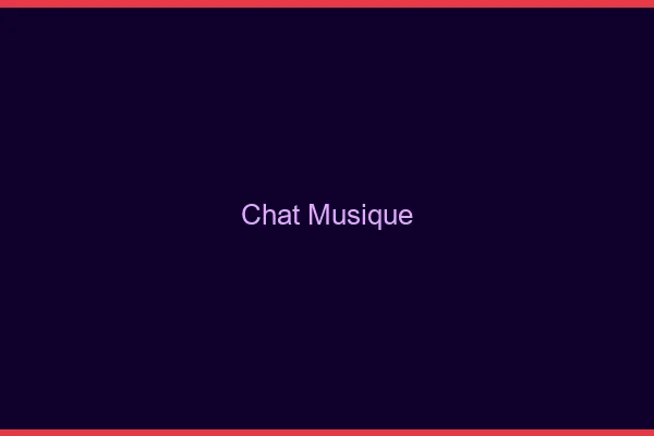 Chat musique gratuit