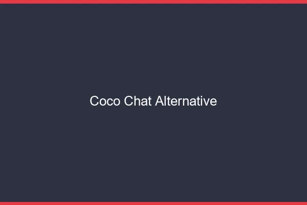 Coco chat alternative