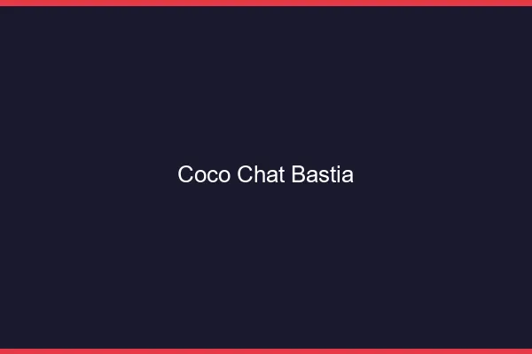 Coco chat Bastia : alternative