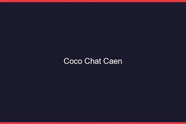 Coco chat Caen : alternative