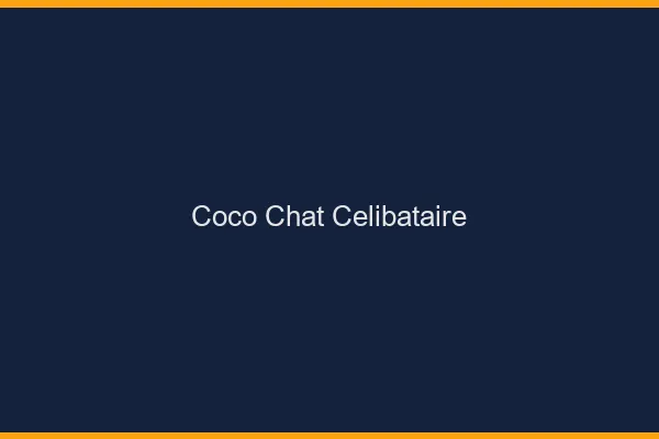 Coco chat célibataire : alternative