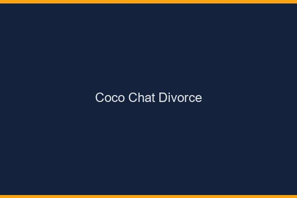 Coco chat divorcé : alternative