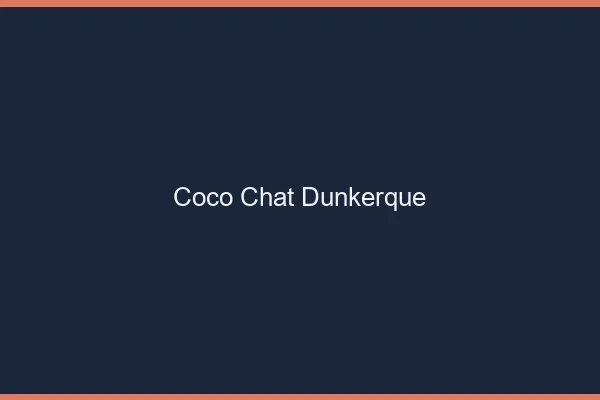Coco chat Dunkerque : alternative