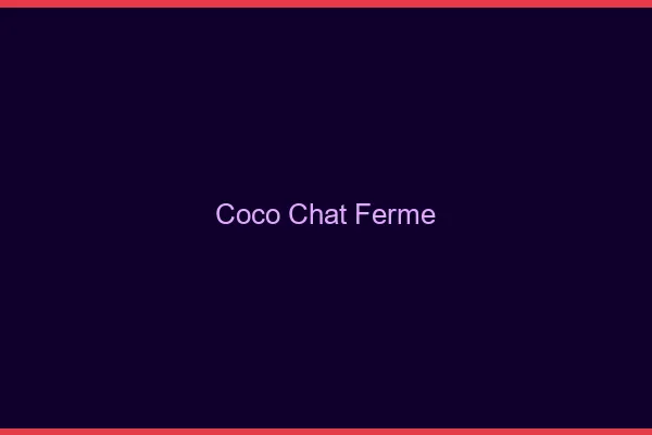 Coco chat fermé : c'est fini