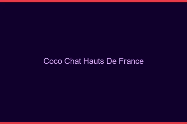 Coco chat Hauts-de-France : alternative