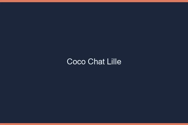 Coco chat Lille : alternative