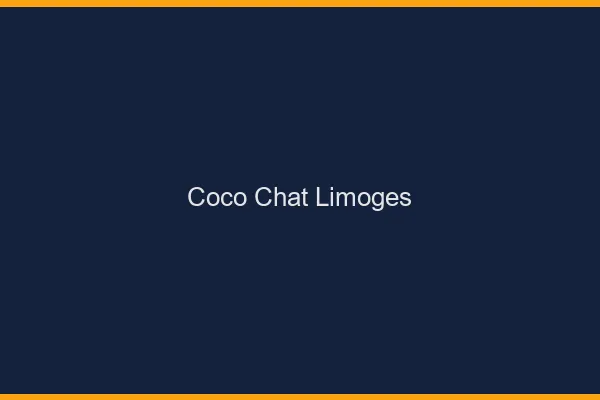 Coco chat Limoges : alternative