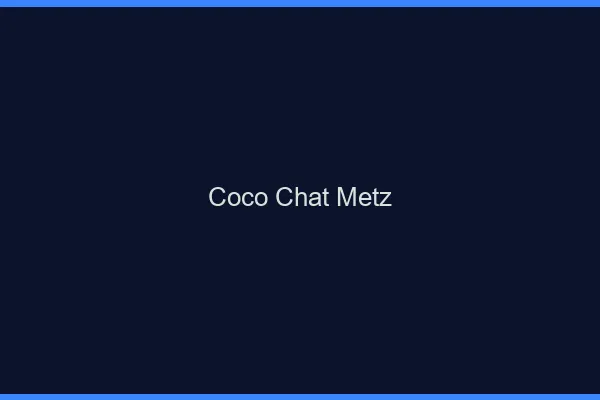 Coco chat Metz : alternative