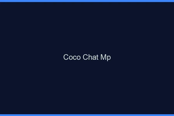 Coco chat mp : alternative