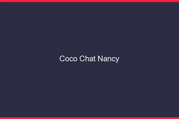 Coco chat Nancy : alternative