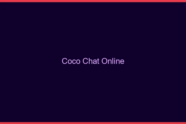 Coco chat online