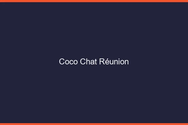Coco chat Réunion : alternative