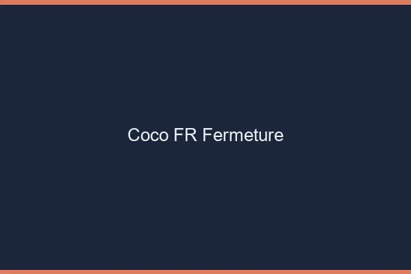 Coco.fr fermeture définitive