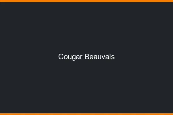 Cougar Beauvais