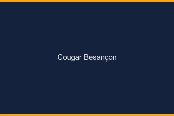 Cougar Besançon
