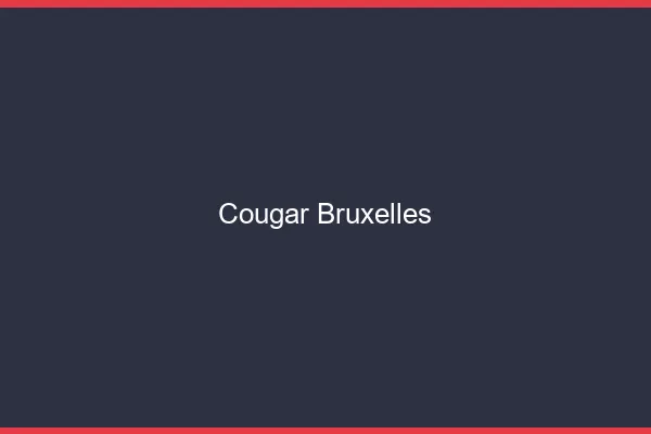 Cougar Bruxelles