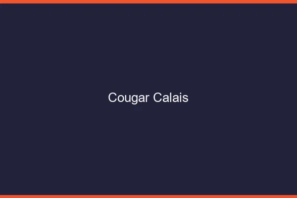 Cougar Calais