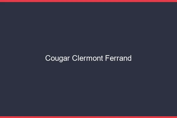Cougar Clermont-Ferrand