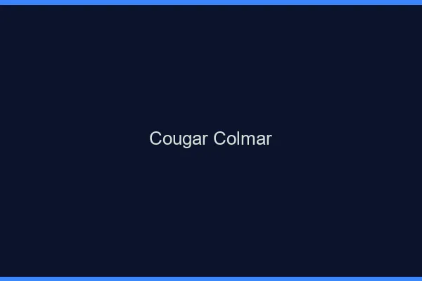 Cougar Colmar