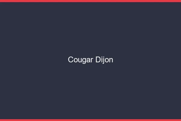 Cougar Dijon