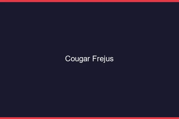 Cougar Fréjus