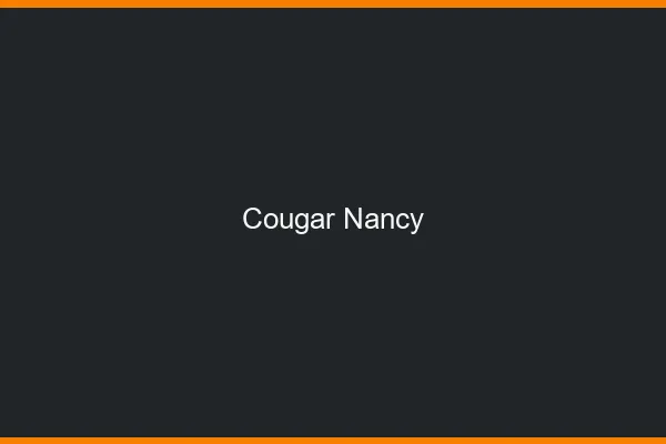 Cougar Nancy