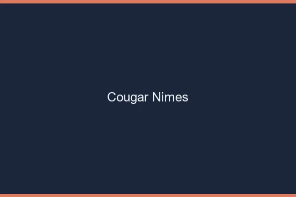 Cougar Nîmes
