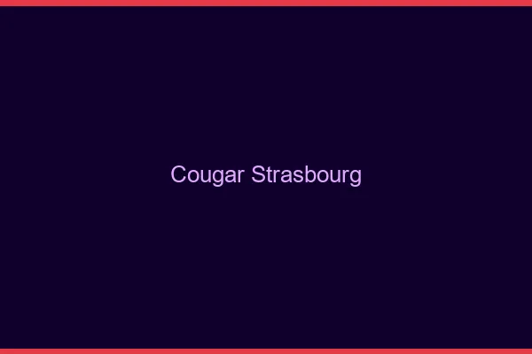Cougar Strasbourg