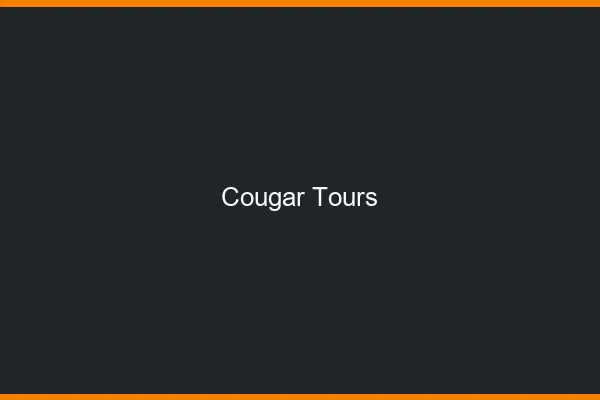 Cougar Tours