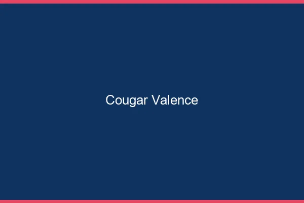 Cougar Valence