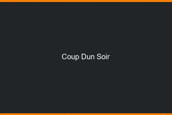 Coup d'un soir en ligne