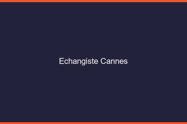 Échangiste Cannes