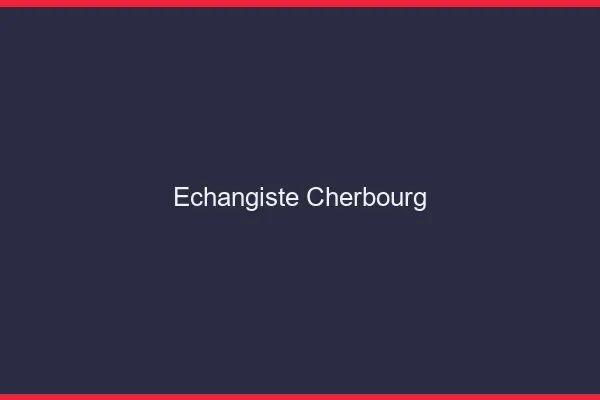 Échangiste Cherbourg