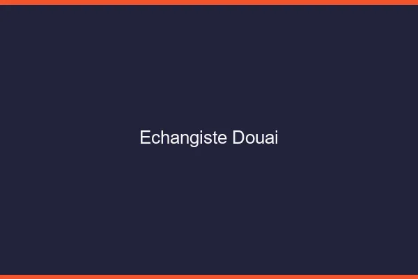 Échangiste Douai