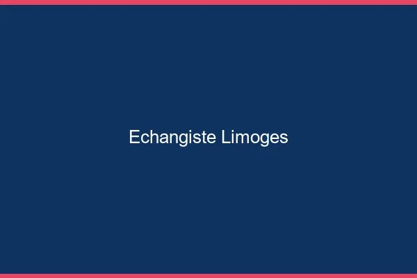 Échangiste Limoges