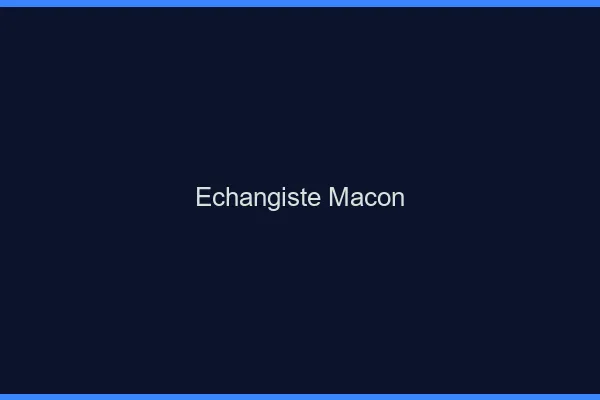 Échangiste Mâcon