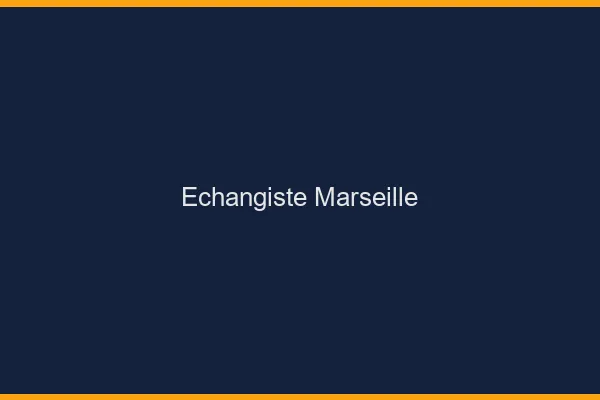 Échangiste Marseille