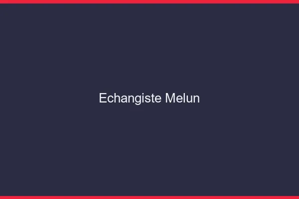 Échangiste Melun