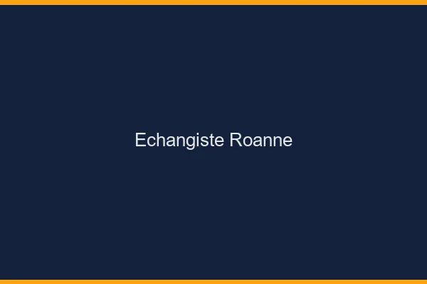 Échangiste Roanne