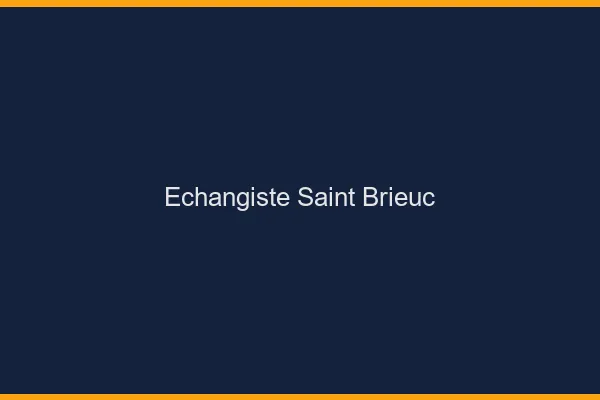 Échangiste Saint-Brieuc