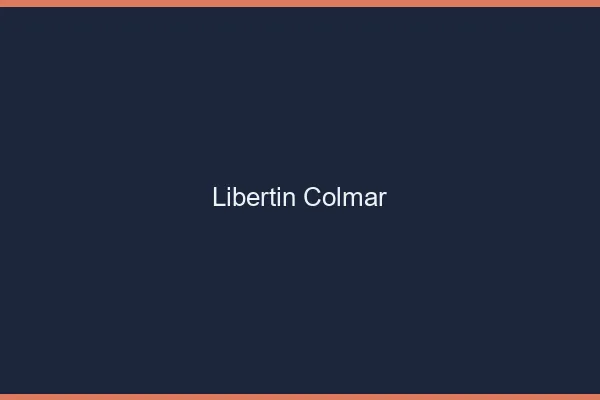 Libertin Colmar