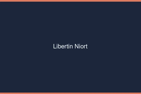 Libertin Niort