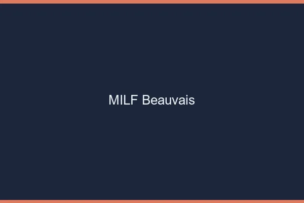 MILF Beauvais