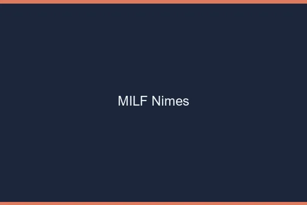 MILF Nîmes